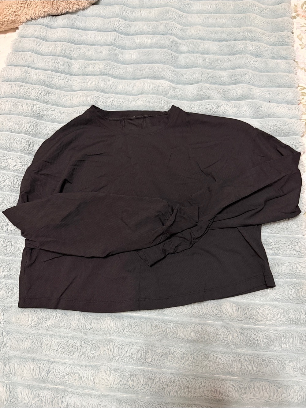 lululemon athletica Black Long Sleeve Tee